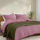 Плед покрывало косичка COSAS Avocado Knitted Braid 75x95 см Зеленый - изображение 3