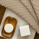 Рушник вафельний Cosas Beige Greek Waffle 55х90 см (4822052439494) - зображення 2