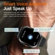 Мужские Умные Часы Uwatch Nano Nylon Черные Стальные Gps Bluetooth 5.0 (375374) - изображение 15