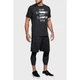 Чоловічі чорні шорти Under Armour Tech Graphic Short 1306443-001 s, графіт - изображение 3
