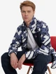 Джемпер флісовий чоловічий FILA Heritage 129303*AW25 синій, 48/50 - изображение 1