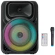 Бездротова караоке колонка 20 W 45Hz-18kHz 50 dB 3000 mAh ZQS8147 250*248*360 мм, з мікрофоном та RGB-підсвічуванням - зображення 1