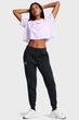 Жіночі спортивні штани Under Armour Icon Fleece Jogger 6001537-001 l, чорний - изображение 2