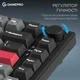 Клавіатура бездротова GamePro Asgard Yord Keychron Super Red Switch Black (MK266BK) - зображення 18