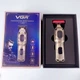 Тример для стрижки VGR V-954 Золотистий 7000 RPM з LED-дисплеєм 4 насадки - зображення 9