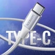 Кабель USB на Type-C UGREEN US288 Cable Nickel Plating Aluminum Braid (1m, 18W, 3A). White - зображення 8