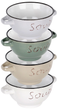 Zestaw misek Siaki Collection bulionówki ceramiczne 600 ml 4 szt (5904316488284) - obraz 2