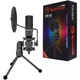 Игровой конденсаторный микрофон MARVO MIC-03 (LED, трипод) Black - изображение 2