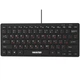 Клавиатура проводная компактная Maxxter KBM-C01B-UA USB Black - изображение 1