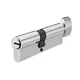 Циліндр LINDE A6Р 40x40Т ключ-вороток 80 мм полірований хром (A6P40/40T CP) - зображення 1