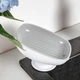 Мыльница на присоске MBM HOME BP-38 WHITE/GRAY бело-серая - изображение 2