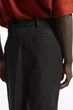 Штани чоловічі лляні COS tapered linen trousers 1228121001 46 Чорний - зображення 5