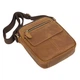 Чоловіча шкіряна сумка через плече BUFFALO BAGS M6211Q коричневий нубук - зображення 3