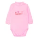 Боди для девочки начес Арлекин Sweet 6237-042 44 68 см Розовый - изображение 1