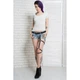 Гартер на ногу из натуральной кожи черного цвета Scappa - изображение 8