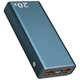 Повербанк 20000 mAh 22.5W Remzona Extrinity Metal 20X с быстрой зарядкой PD Quick Charge 3.0 Fast Charge УМБ для телефона айфона роутера планшета LED дисплей портативный + кабель USB-А USB-C - изображение 14