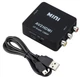 Адаптер AV to HDMI | RCA тюльпаны переходник HDMI | аудио видео AV2HDMI - изображение 2