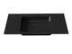 Раковина, Умывальник накладной Luxor Creativ Low 100 Black - изображение 5