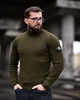 Мужской демисезонный вязаный гольф Stone Island XL хаки (94780) - изображение 2