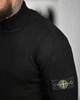 Чоловічий демісезонний в'язаний гольф Stone Island 2XL чорний (94828) - зображення 5