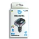 ФМ трансмітер FM модулятор з Bluetooth 5.4 Автомобільний адаптер зі швидкою зарядкою 48Вт QC3.0 блютуз підсвіткою для автомобіля трансміттер Remzona Vibe PD 48W з мікрофоном гучного зв'язку в машину авто аудіо передавач плеєр hands free FMAAC-03BK - зображення 9