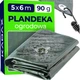 Plandeka okryciowa ogrodowa Kadax Korso 5 x 6 m Zielona (K5631) - obraz 4