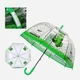 Зонт-трость полуавтомат детский для мальчиков YES Minecraft 708491Зеленый (5056574499028) - изображение 8