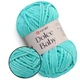 YarnArt Dolce Baby, Бирюза №746 − плюшевая пряжа ЯрнАрт Дольче Беби, 50 г / 85 м, для вязания игрушек, пледов, пинеток и детской одежды - изображение 1