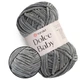 YarnArt Dolce Baby, Сірий №760 - плюшева пряжа ЯрнАрт Дольче Бебі, 50 г / 85 м, для в'язання іграшок, пледів, пінеток і дитячого одягу - зображення 1