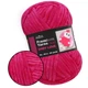 Пряжа плюшевая Premium Yarn Baby Love (Беби Лав) Малина №314 - плюш для амигуруми, игрушек, маленький моточек 50г/60м - изображение 1