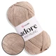 Пряжа акрилова YarnArt Adore (ЯрнАрт Адор) №368 Бежевий - антипілінг, 100 г / 280 м, для одягу, пледів, іграшок, в'язання спицями та гачком - зображення 1