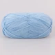 Пряжа акриловая YarnArt Adore (ЯрнАрт Адор) №340 Голубой - антипиллинг, 100 г / 280 м, для одежды, пледов, игрушек, вязания спицами и крючком - изображение 3
