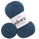 Пряжа акриловая YarnArt Adore (ЯрнАрт Адор) №348 Джинс - антипиллинг, 100 г / 280 м, для одежды, пледов, игрушек, вязания спицами и крючком - изображение 1
