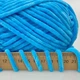 Пряжа плюшева Popyarn Velvet (Попярн Вельвет) №015 Світлий беж - 100% поліестер, 100 г / 120 м, для пледів, іграшок, в'язання спицями та гачком - зображення 2