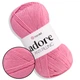 Пряжа акриловая YarnArt Adore (ЯрнАрт Адор) №339 Розовый - антипиллинг, 100 г / 280 м, для одежды, пледов, игрушек, вязания спицами и крючком - изображение 1