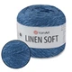 Пряжа YarnArt Linen soft, Светлый джинс №7318, 100 г 272 м- нить лен, вискоза, хлопок для вязания - изображение 1