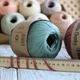 Пряжа FibraNatura Raffia Chunky, Коричневий №114-19, пряжа для сумок. Целюлоза, 100г 120м, рафія. - зображення 2