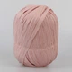 Пряжа FibraNatura Raffia Chunky, Пудра №114-04, пряжа для сумок. Целлюлоза, 100г 120м, рафия. - изображение 3