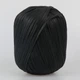 Пряжа FibraNatura Raffia Chunky, Черный №114-22, пряжа для сумок. Целлюлоза, 100г 120м, рафия. - изображение 3