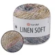Пряжа YarnArt Linen soft, №7404, 100 г 272 м- нить лен, вискоза, хлопок для вязания - изображение 1
