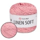 Пряжа YarnArt Linen soft, Пудра №7322, 100 г 272 м- нить лен, вискоза, хлопок для вязания - изображение 1