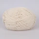 Пряжа Milk Cotton Бежевый №19, хлопок с молочным акрилом для вязания, мягкая детская пряжа 50г/100м для вязания игрушек и одежды - изображение 3