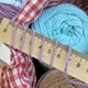 La Mia Angora, Белый №1 - пряжа для вязания 50г/125м, 15% ангора / 15% вискоза / 50% полиамид - изображение 2