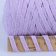 YarnArt Ribbon, Ярко-малиновый №803 - трикотажная ленточная пряжа 250 г / 125 м, 60% хлопок – 40% вискоза, первичная пряжа для корзинок, ковриков - изображение 3
