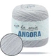 La Mia Angora, Светло-голубой №128 - пряжа для вязания 50г/125м, 15% ангора / 15% вискоза / 50% полиамид - изображение 1