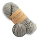 La Mia Natural Wool, Светло-серый №946 - шерстянная пряжа для вязания средней толщины, 100г/200м, 100% шерсть - изображение 1