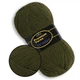 Premium Yarn Winter, Хаки №607 - носочная пряжа 100 г / 410 м, 75% шерсть superwash / 25% полиамид, тонкая пряжа для носков и зимних изделий - изображение 1