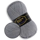 Premium Yarn Winter, Серый №602 - носочная пряжа 100 г / 410 м, 75% шерсть superwash / 25% полиамид, тонкая пряжа для носков и зимних изделий - изображение 1