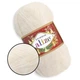 Alize Kid Mohair50, №1, Кід Мохер, 62% кід мохер, 38% поліамід, 50 г / 500 м, легка пухнаста пряжа з мохером, для шалей, павутинок - зображення 1