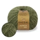 Gazzal Alpaca Air, Хаки №101 - пряжа с альпакой 50 г / 150 м, беби альпака, меринос, полиамид, для свитеров, кардиганов, шапок - изображение 1